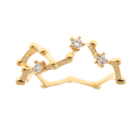 Gold Constellation Ring