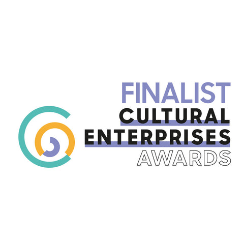 Logo: Finalist Cultural Enterprises Awards.