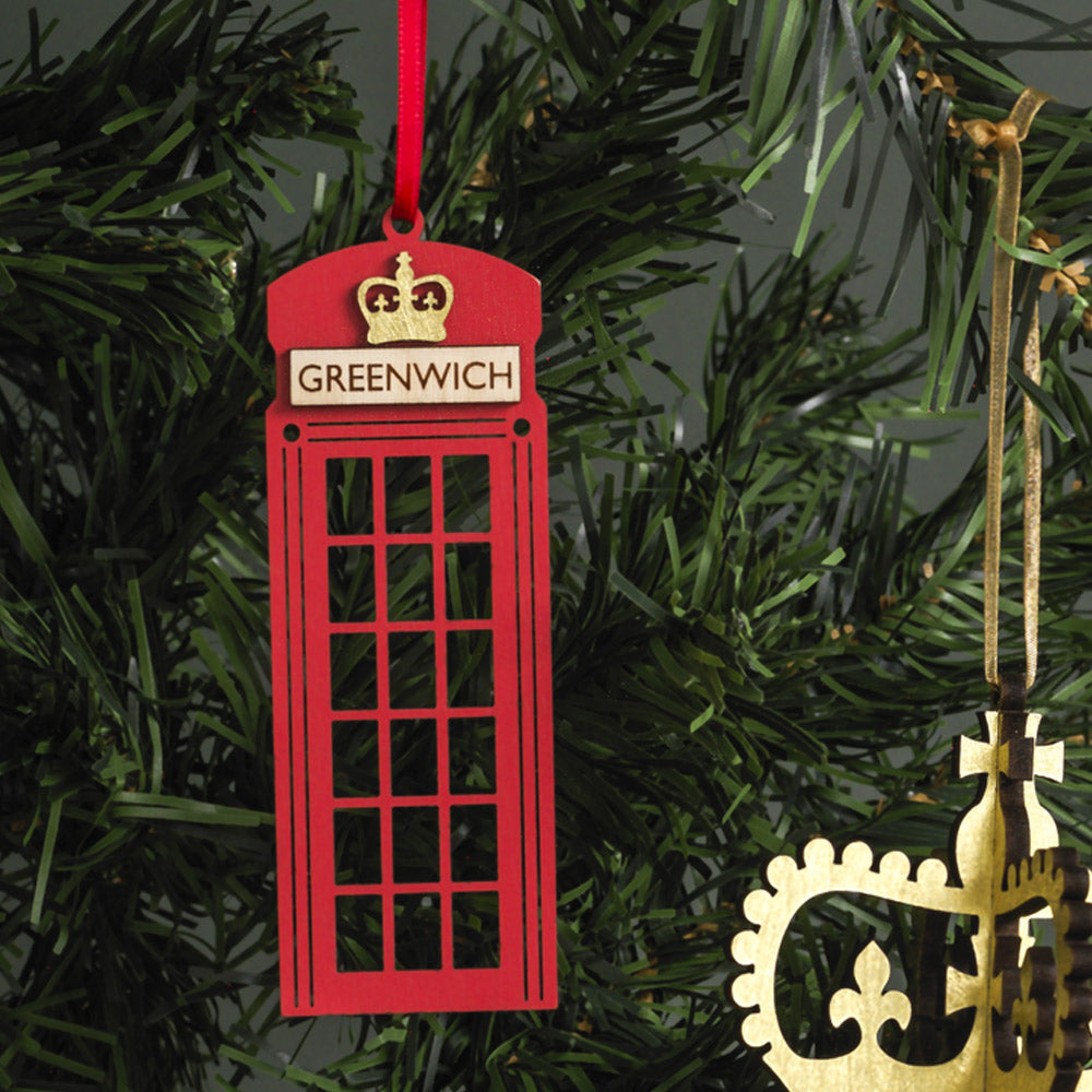 Greenwich London Telephone Decoration - 