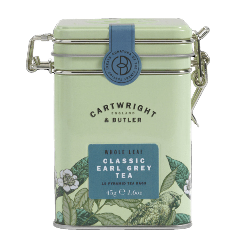 Cartwright & Butler Earl Grey Tea Bags in Caddy