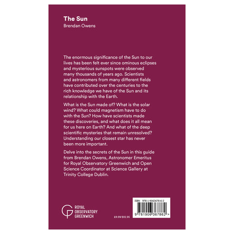 Back cover of Royal Observatory Greenwich Illuminates: The Sun.