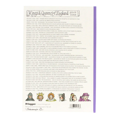 British Kings & Queens Notebook