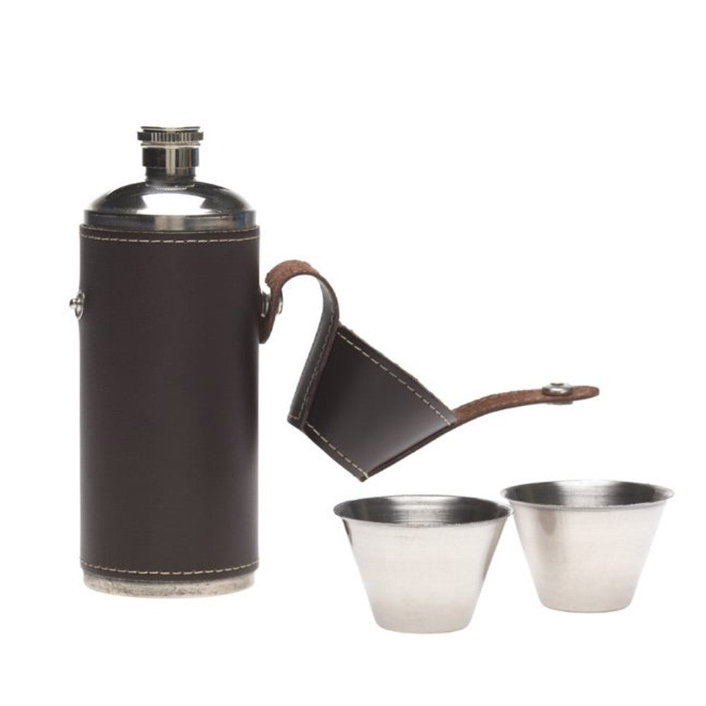 Leather Shot Flask - 