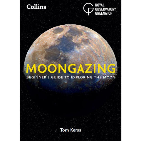 Cover of Moongazing: Beginner's Guide to Exploring the Moon.