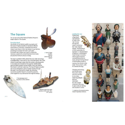 Pages from the National Maritime Museum Guidebook.