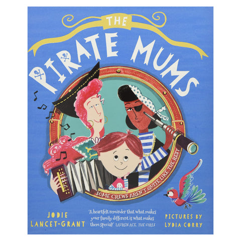 Illustrated cover of The Pirate Mums.