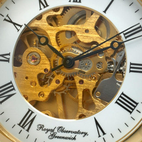 Royal Museums Greenwich Gold Half Hunter Pocket Watch