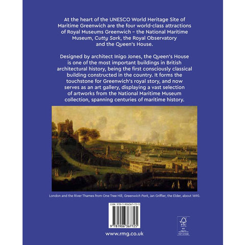 Back cover of The Queen's House Souvenir Guide.