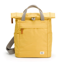 Roka Recycled Plastic Backpack yellow
