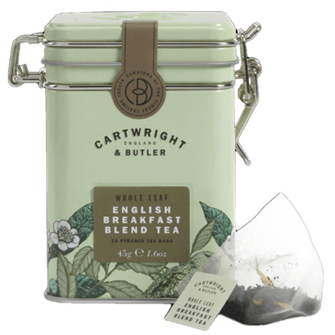 Cartwright & Butler English Breakfast Tea Caddy