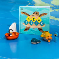 Wooden Sailing Boat with Penguin Toy