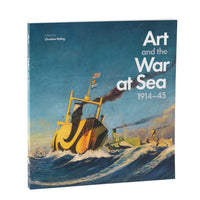 Art and The War at Sea book cover with artwork of ship with dazzle painting