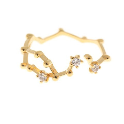 Gold Constellation Ring