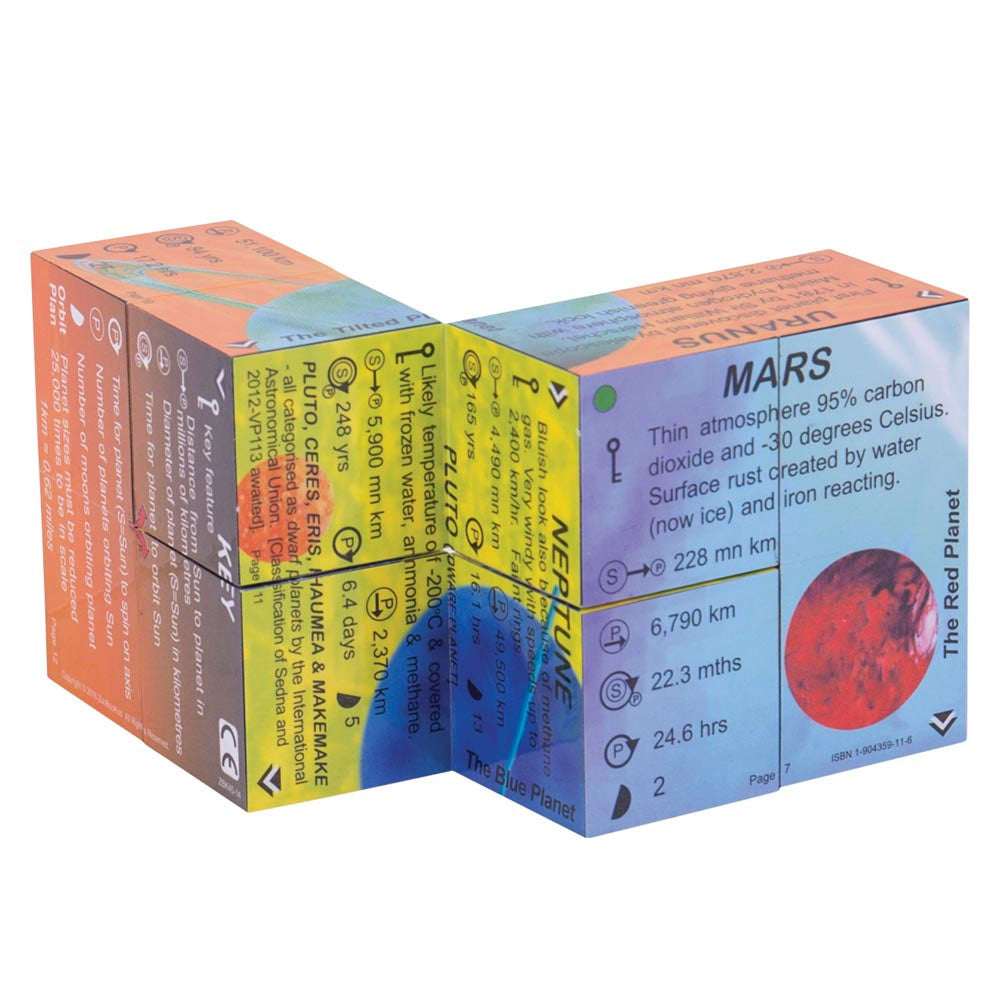 Planets Book Cube - 