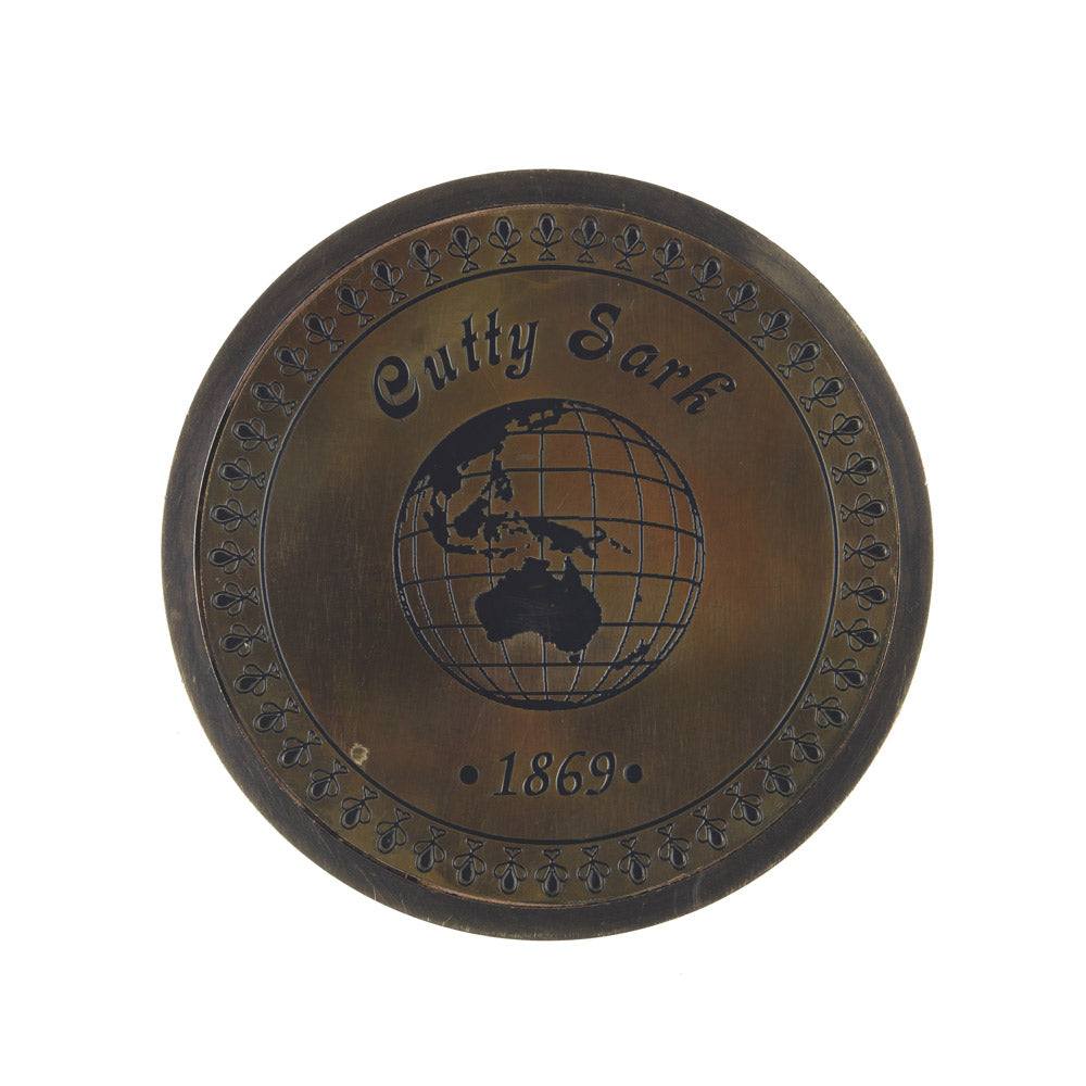 Cutty Sark 1869 Brass Compass - 
