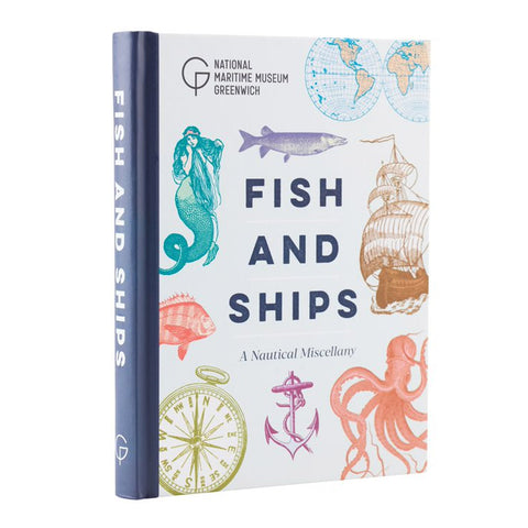 Illustrated cover and spine of Fish and Ships.