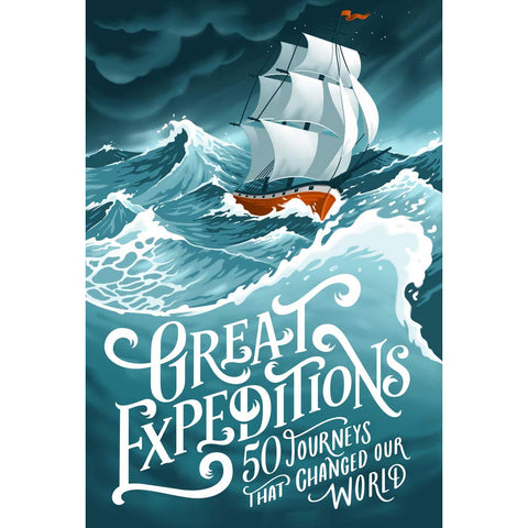 Illustrated cover of Great Expeditions.