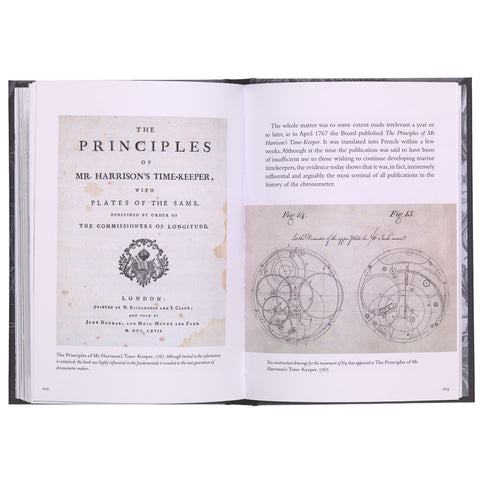 Pages from John Harrison and the Quest for Longitude.