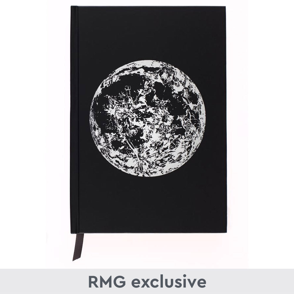 Silver Moon Metallic Notebook - 