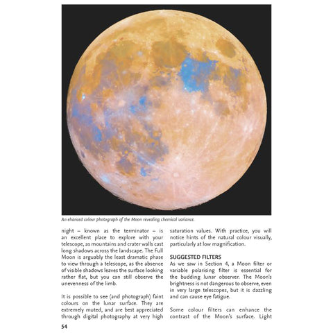 Page from Observing our Solar System: A Beginner’s Guide.