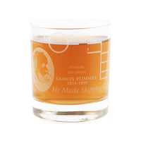 Plimsoll Line Whisky Glass