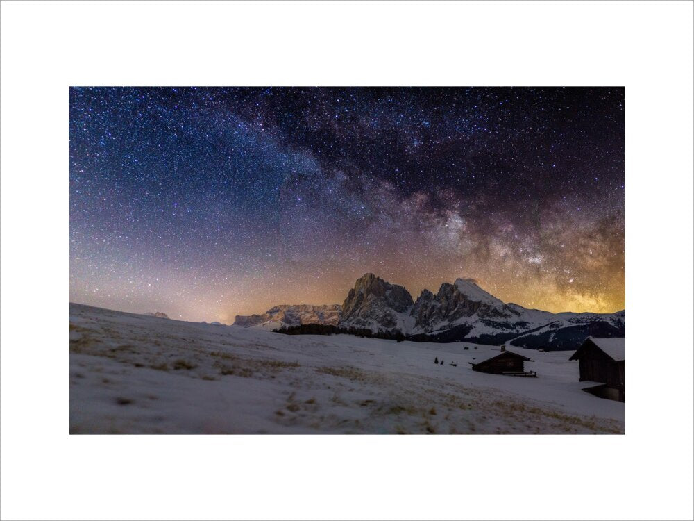 Milky Way Above Alpe Di Siusi/Dolomites