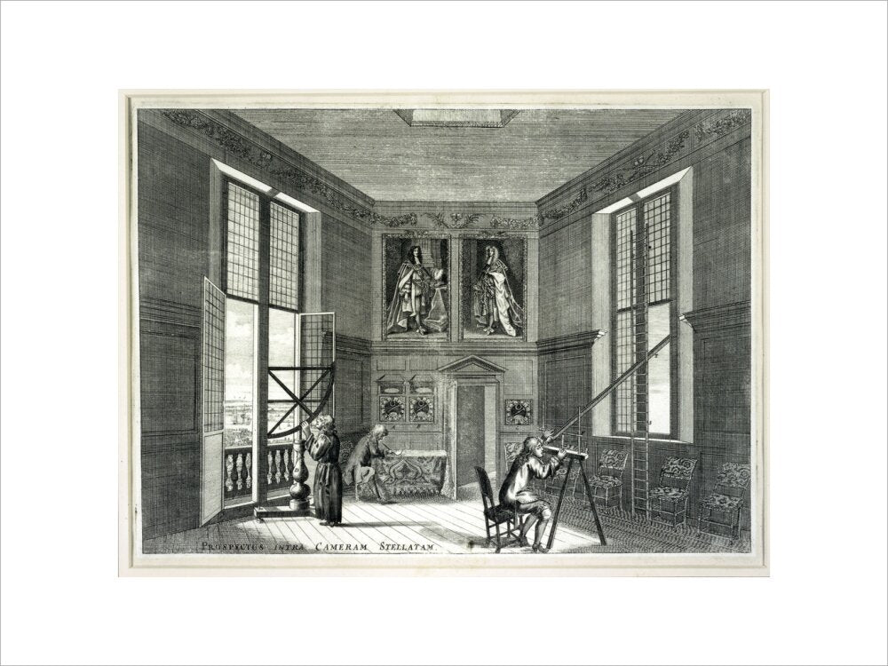 Interior of the Octagon Room at the Royal Observatory, Greenwich, London