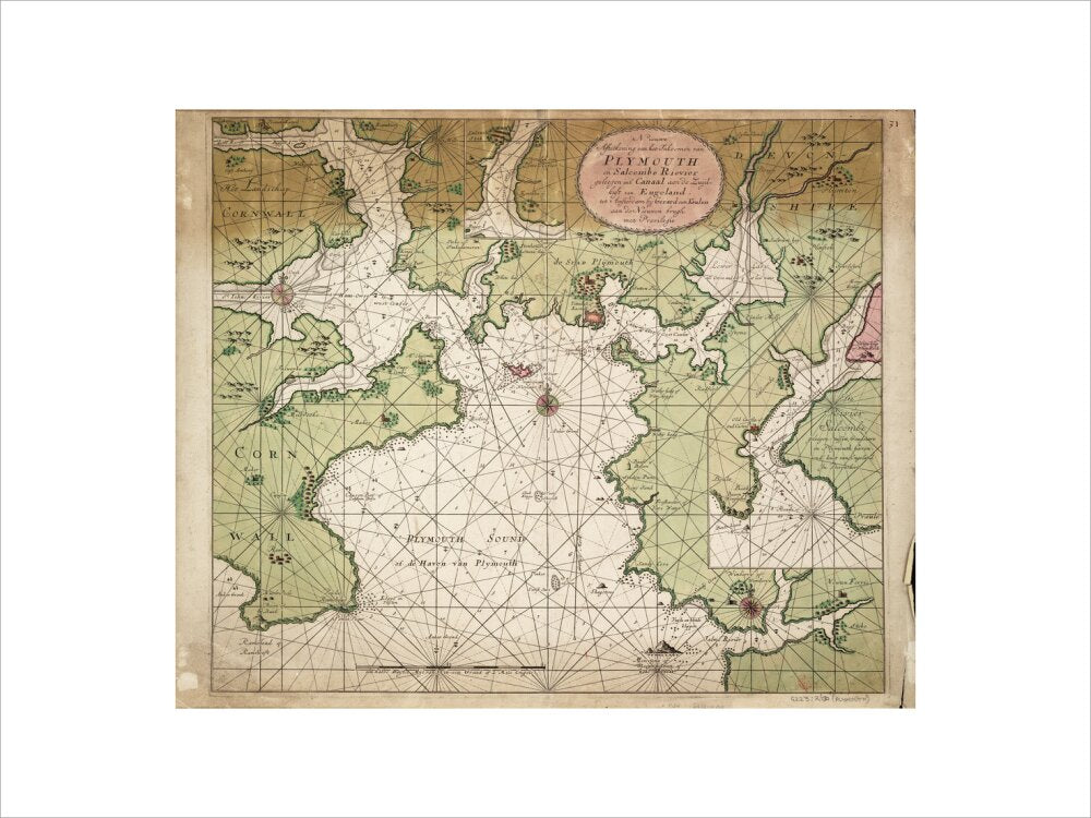 Chart of Plymouth Sound