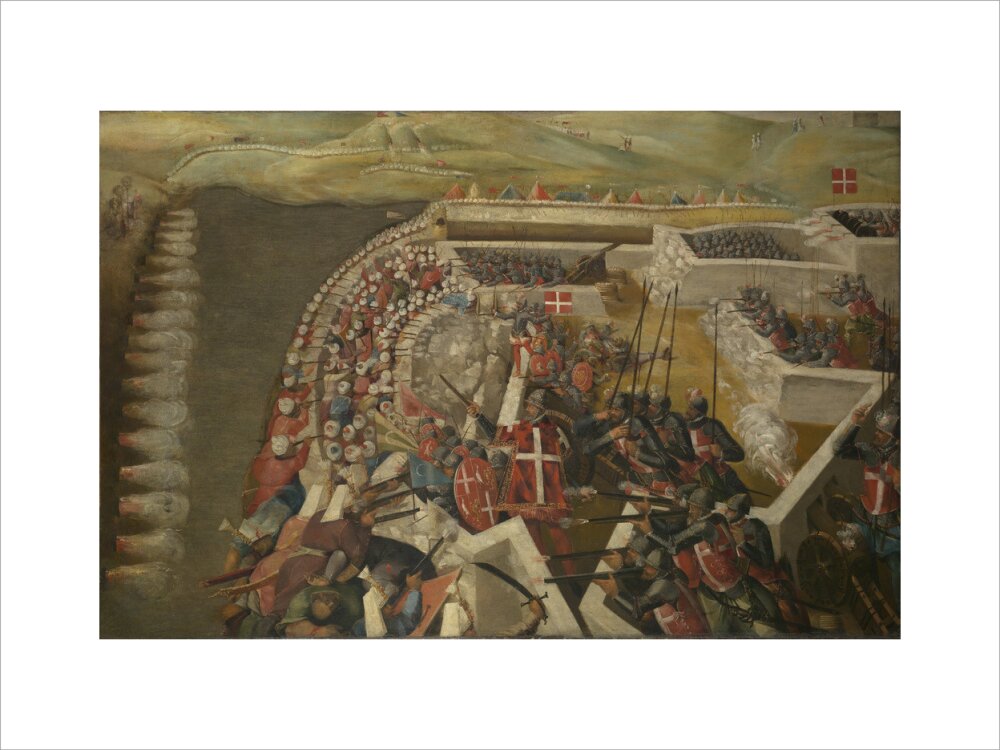 The Siege of Malta: Assault on the Post of the Castilian Knights, 21 August 1565