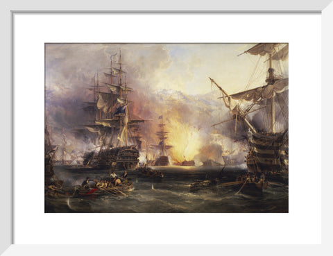 The Bombardment of Algiers, 27 August 1816