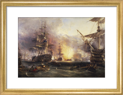 The Bombardment of Algiers, 27 August 1816