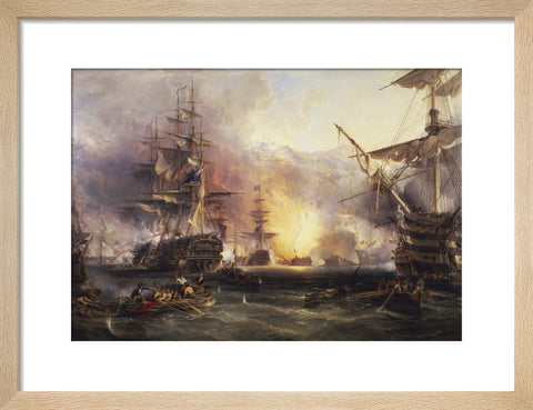 The Bombardment of Algiers, 27 August 1816