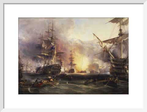 The Bombardment of Algiers, 27 August 1816