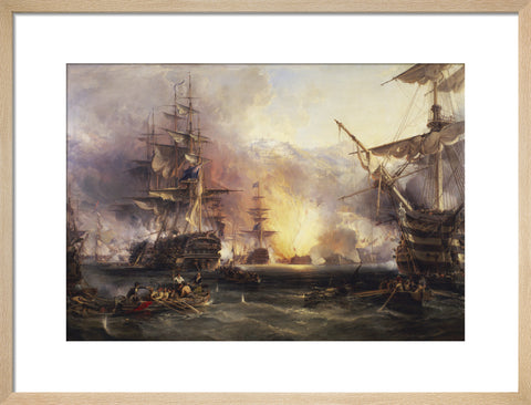 The Bombardment of Algiers, 27 August 1816