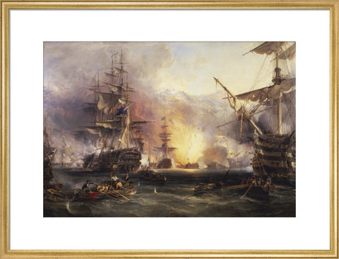 The Bombardment of Algiers, 27 August 1816