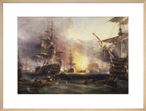 The Bombardment of Algiers, 27 August 1816