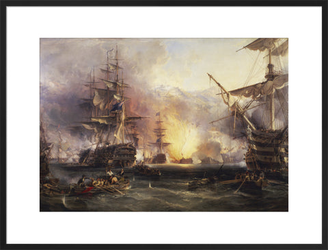 The Bombardment of Algiers, 27 August 1816