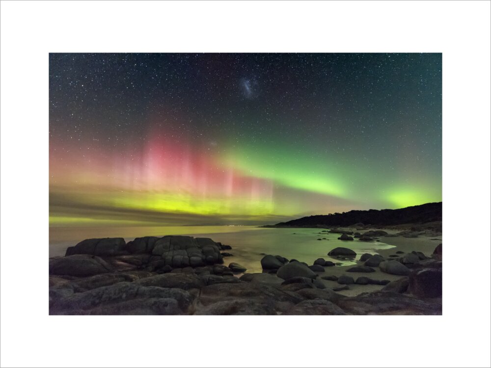 Aurora Australis from Beerbarrel Beach
