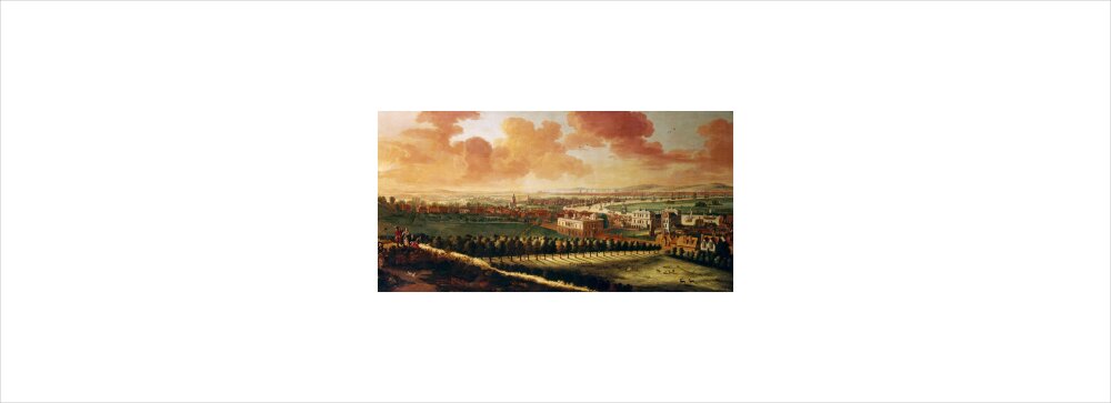 View of Greenwich from One Tree Hill (Custom Print)