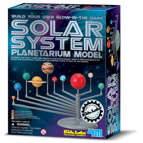 Solar System Planetarium Model packaging.