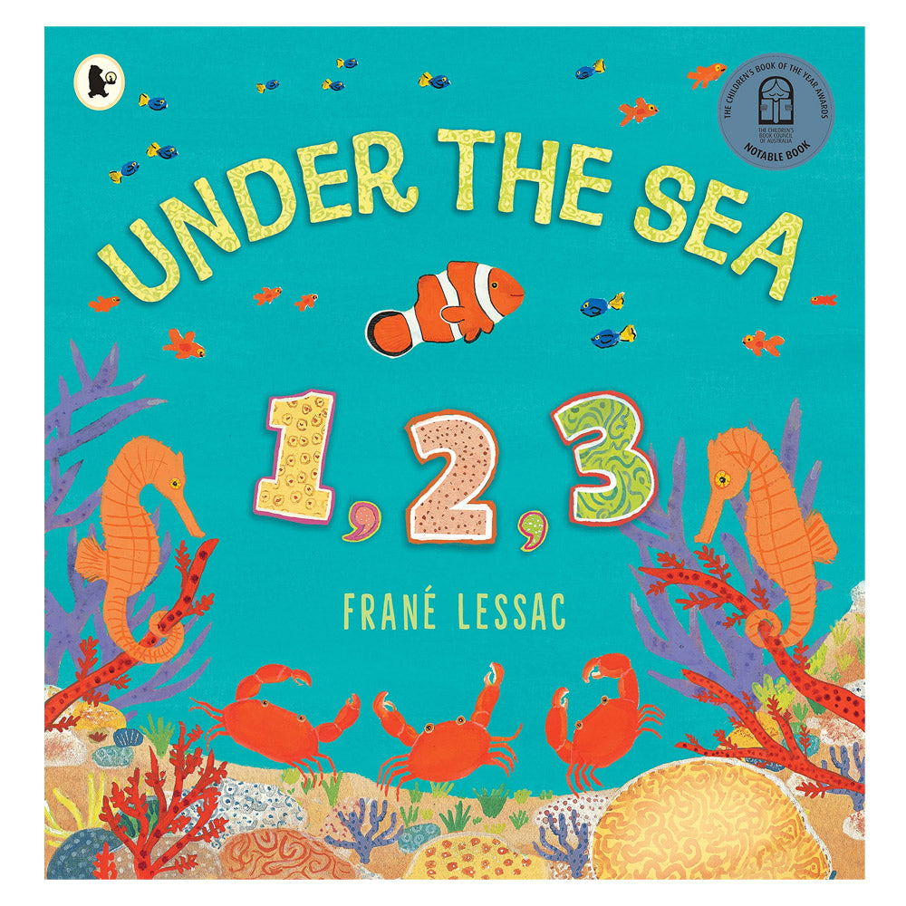 Under the Sea 123 by Frané Lessac - 