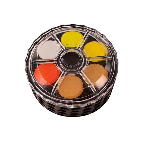 24 Watercolour Paints Disk Set