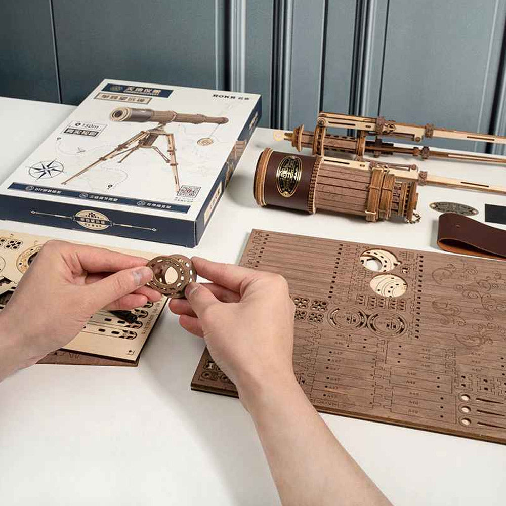 Buy Telescope Wooden Kit online Royal Museums Greenwich Shop