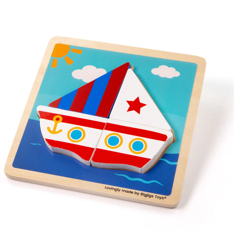 Boat Wooden Jigsaw